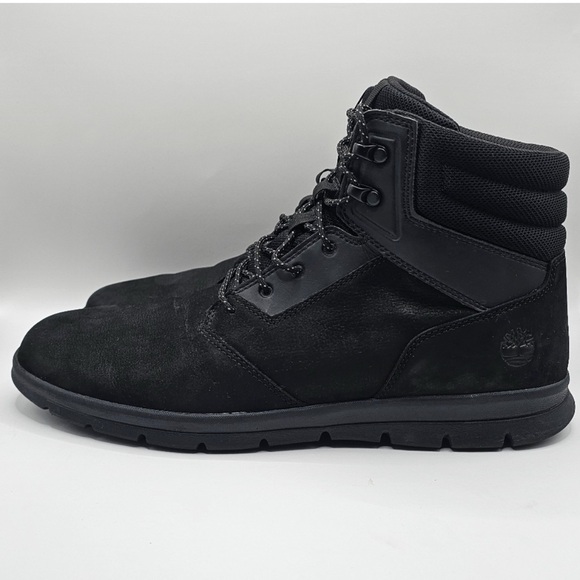 Timberland Men\'s Black Suede Graydon Chukka Boots Size 10.5